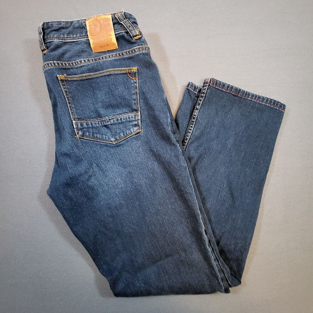Tommy Bahama Sand Drifter Jeans Mens 34x31 (Tag 35x32) Blue Cotton Stretch